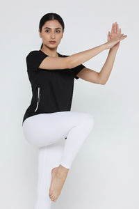 Zelocity Quick Dry Relaxed Top - Black Beauty — thumbnail 5